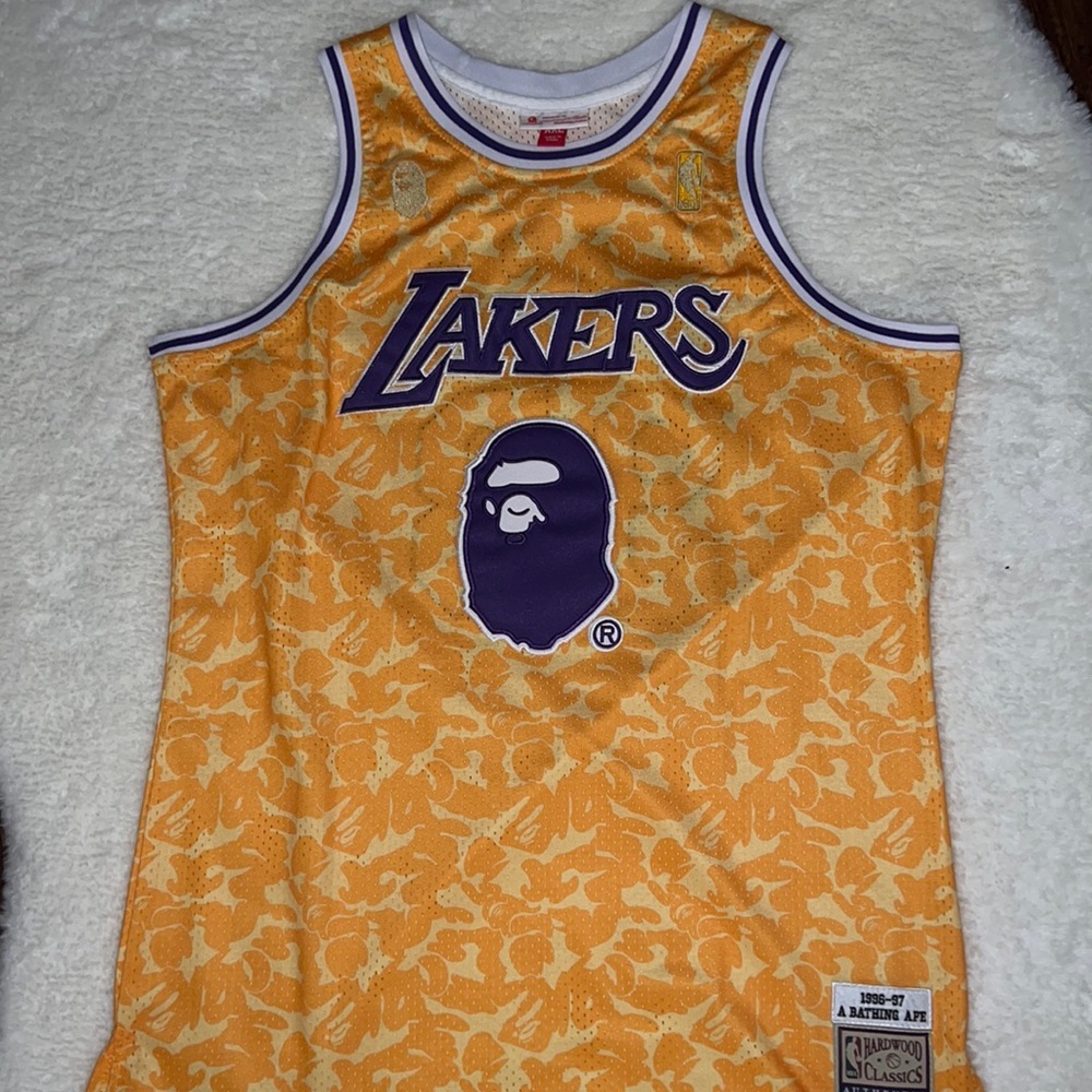 Bape La Lakers Jersey